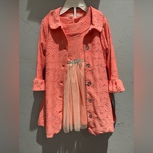 Nannette  Girl Dress And Jacket Set, SZ 24M